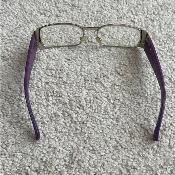 Chic Purple and Gold Women's Glasses - Picture 5 of 7